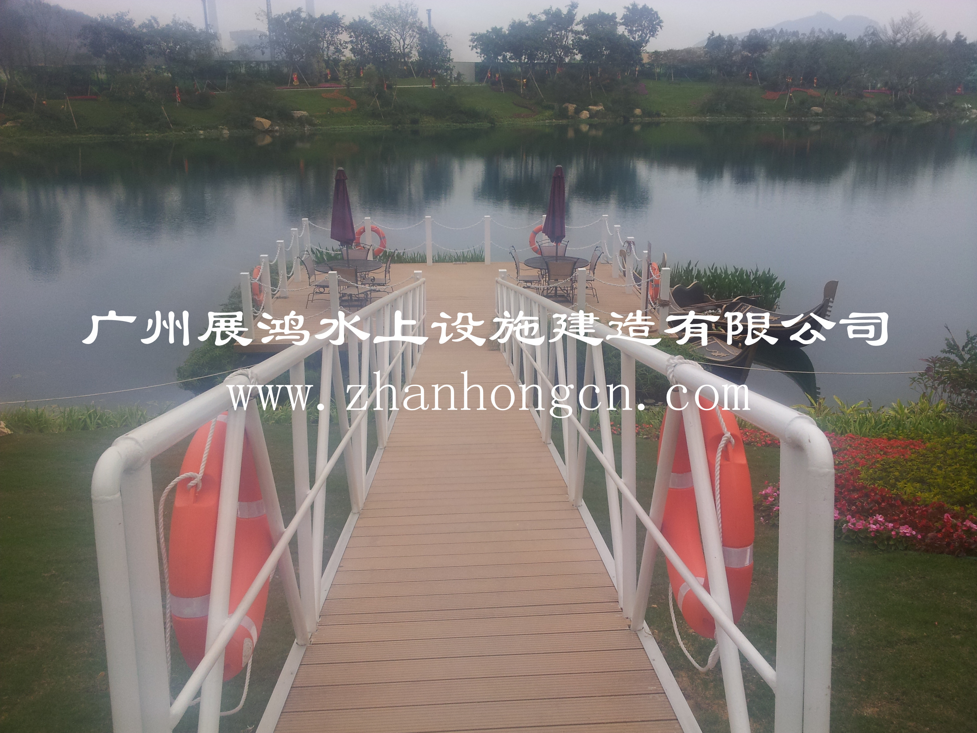 廣州番禺南沙水上休閑平臺